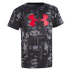 Boys 4-7 Under Armour Grid Logo Tee, Size: 6, Oxford