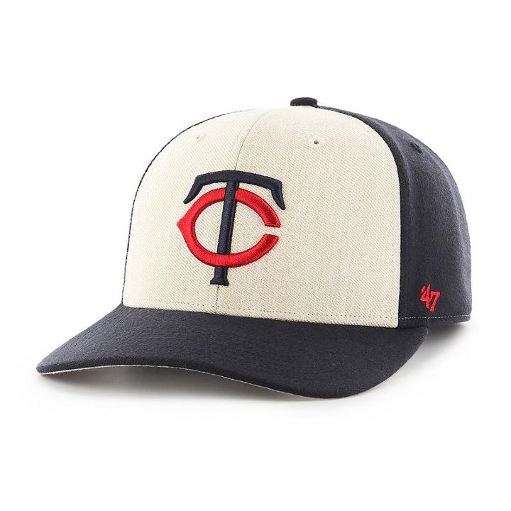 Adult '47 Brand Minnesota Twins Inductor Mvp Adjustable Cap, Blue (navy)
