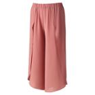 Juniors' Joe B Crepe Wrap Culottes, Teens, Size: Medium, Brt Pink
