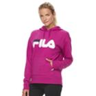 Women's Fila Sport&reg; Logo Graphic Hoodie, Size: Large, Dark Pink