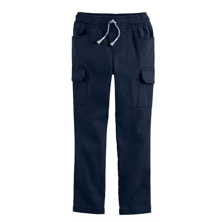 Boys 4-10 Jumping Beans&reg; Twill Cargo Pants, Size: 7x, Blue