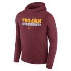 Men's Nike Usc Trojans Basketball Fleece Hoodie, Size: Large, Red Other