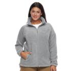 Plus Size Columbia Three Lakes Fleece Jacket, Women's, Size: 3xl, Grey