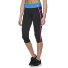 Women's Fila Sport&reg; Yoga Capris, Size: Large, Black