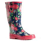Western Chief Women's Mid-calf Water-resistant Rain Boots, Size: 8, Med Blue