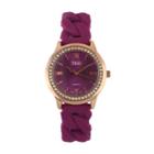 Tko Orlogi Women's Crystal Stretch Watch, Purple