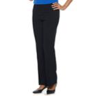 Women's Briggs Straight-leg Pull-on Dress Pants, Size: 18, Blue (navy)