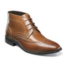 Nunn Bush Nichols Men's Wingtip Chukka Boots, Size: Medium (12), Red/coppr (rust/coppr)