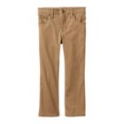 Boys 4-7x Lee Sport Extreme Comfort Stretch Slim Straight-leg Twill Pants, Boy's, Size: 7x Slim, Lt Brown