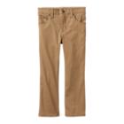 Boys 4-7x Lee Sport Extreme Comfort Stretch Slim Straight-leg Twill Pants, Boy's, Size: 7x Slim, Lt Brown