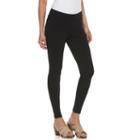 Petite Sonoma Goods For Life&trade; Jersey Leggings, Women's, Size: M Petite, Black