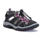 Itasca West Lake Girls' Sandals, Girl's, Size: 6, Black