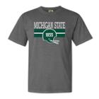 Men's Michigan State Spartans Retro Throwback Comfort Tee, Size: Xxl, Ovrfl Oth