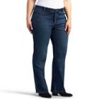 Plus Size Lee Emma Easy-fit Bootcut Jeans, Women's, Size: 25 - Regular, Blue, Comfort Wear