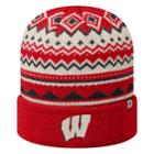 Adult Top Of The World Wisconsin Badgers Dusty Beanie, Adult Unisex, Med Red