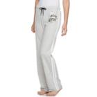 Juniors' So&reg; Track Pants, Size: Medium, Light Grey