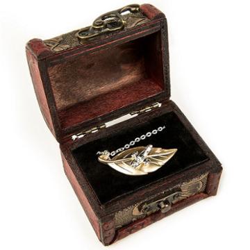 Firefly 14k Gold & Sterling Silver Plated Leaf On The Wind Pendant Necklace By Quantum Mechanix, Girl's, Multicolor