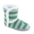 Women's Michigan State Spartans Striped Boot Slippers, Size: Large, Team