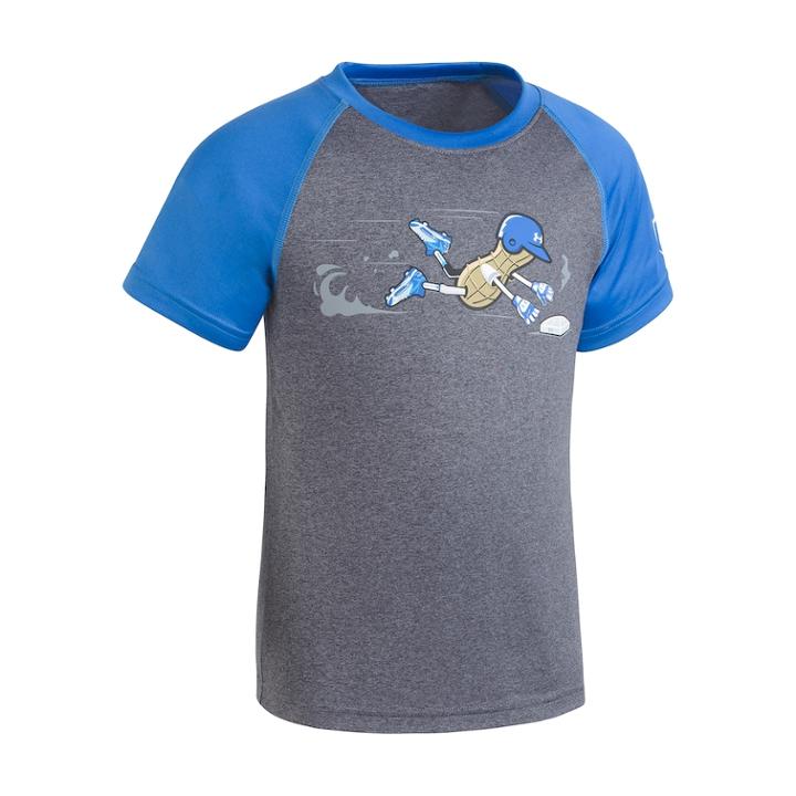 Boys 4-7 Under Armour Peanut Homerun Raglan Graphic Tee, Size: 7, Oxford