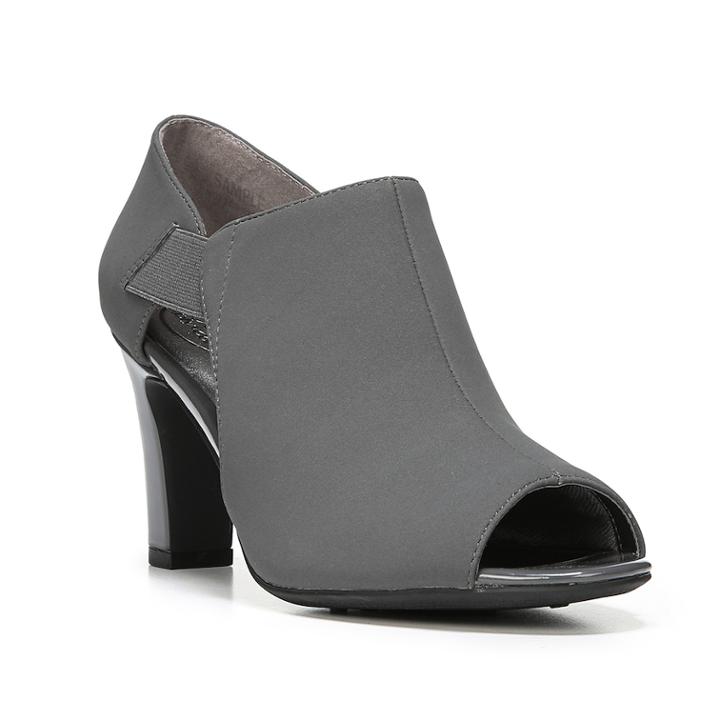 Lifestride Carina Women's High Heels, Size: 8.5 Wide, Dark Grey