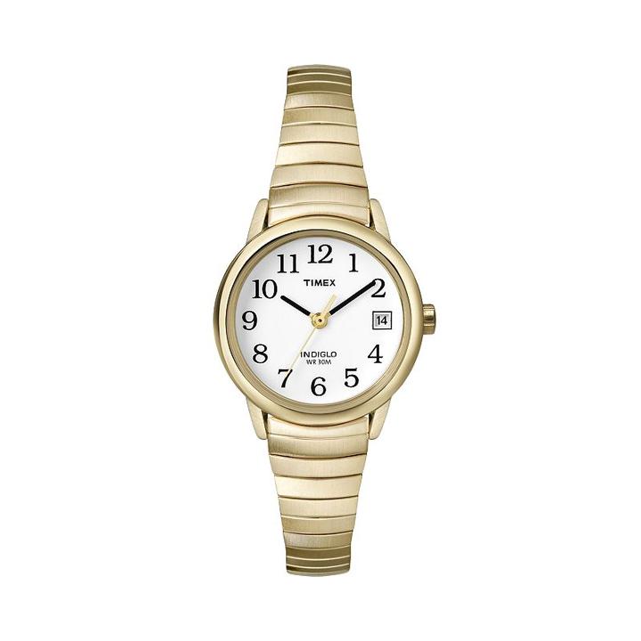 Timex Women's Easy Reader Expansion Watch - T2h3519j, Size: Small, Yellow