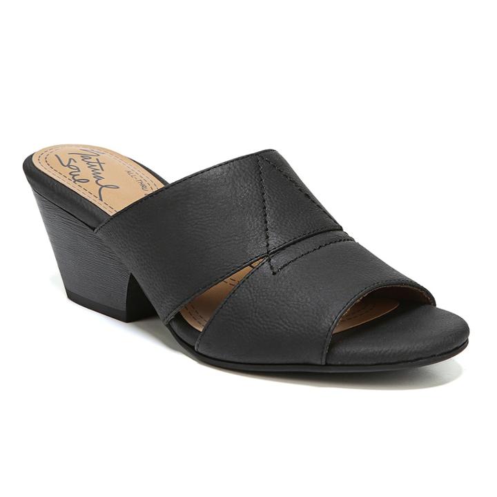 Naturalsoul By Naturalizer Dedee Women's Block Heel Sandals, Size: 7.5 Wide, Oxford
