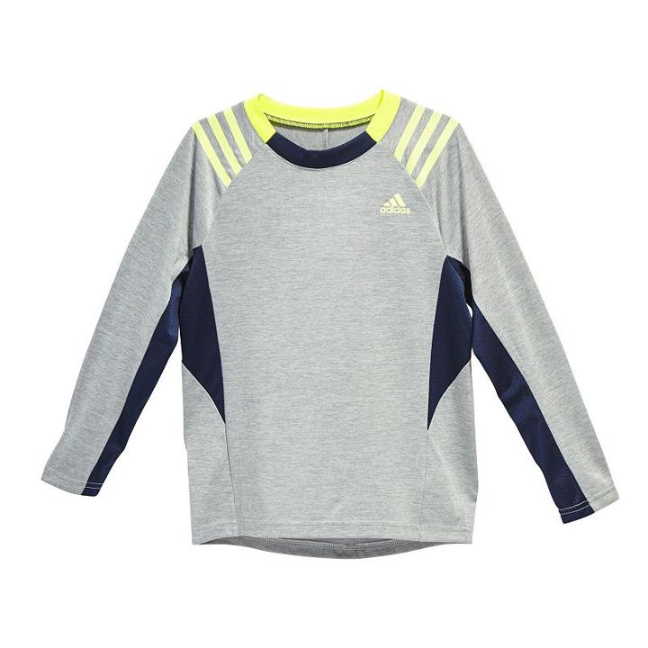 Adidas Climacool Boys 4-7x Performance Power Trainer Top, Boy's, Size: 4, Silver