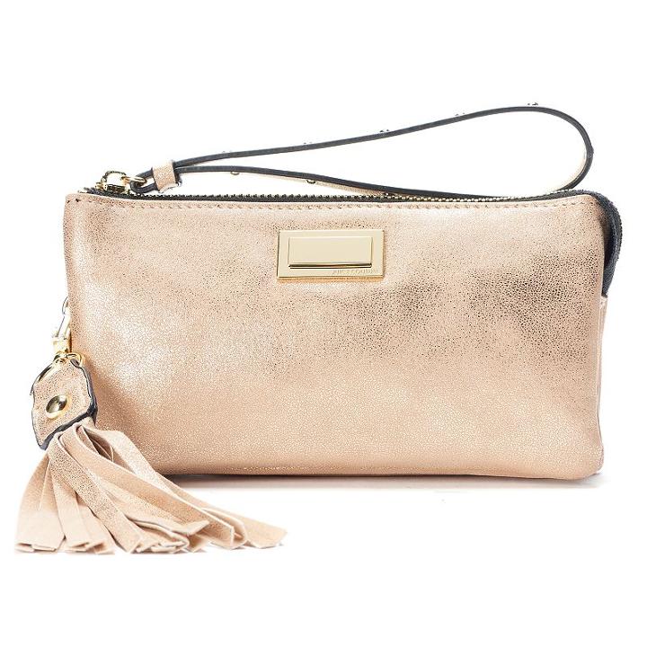 Juicy Couture Therese Studded Tassel Wristlet, Women's, Gold