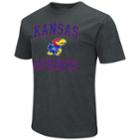 Men's Kansas Jayhawks Go Team Tee, Size: Small, Black