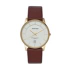 Armitron Men's Leather Watch - 20/5190svgpbn, Brown