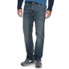 Big & Tall Lee Extreme Motion Relaxed Straight Jeans, Men's, Size: 44x34, Dark Blue