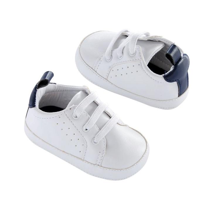 Baby Boy Carter's Sneaker Crib Shoes, Size: 9-12months, White