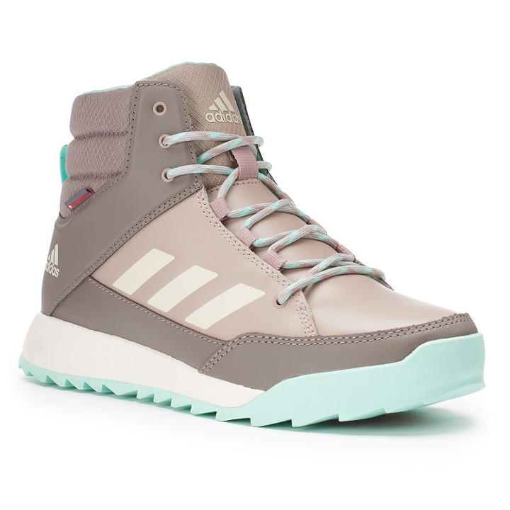 Adidas Outdoor Cw Choleah Sneaker Women's Water-resistant Winter Boots, Size: 8.5, Grey