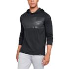 Men's Under Armour Lighter Longer Pull-over Hoodie, Size: Small, Black