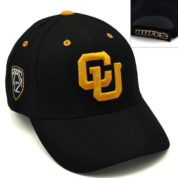 Top Of The World Colorado Buffaloes Triple Conference Baseball Cap - Adult, Men's, Black