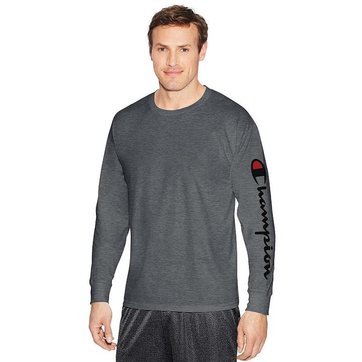 Men's Champion Graphic Tee, Size: Xxl, Grey