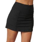 Women's Marika Weekend Magical Balance Tummy Control Workout Skort, Size: Medium, Med Grey