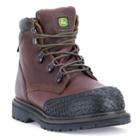 John Deere Men's Steel Toe Work Boots - Jd6345, Size: Medium (8), Brown