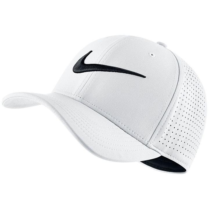 Men's Nike Dri-fit Vapor Train Swoosh Flex Cap, White