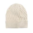 Women's Muk Luks Knit Beanie, White Oth