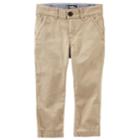 Boys 4-12 Oshkosh B'gosh&reg; Chino Khaki Pants, Size: 7, Brown