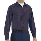 Big & Tall Red Kap Striped Work Shirt, Men's, Size: 5xb, Multicolor