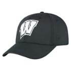 Adult Top Of The World Wisconsin Badgers Tension Cap, Men's, Black