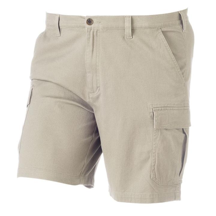 Big & Tall Croft & Barrow&reg; True Comfort Relaxed-fit Cargo Shorts, Men's, Size: 48, Lt Beige