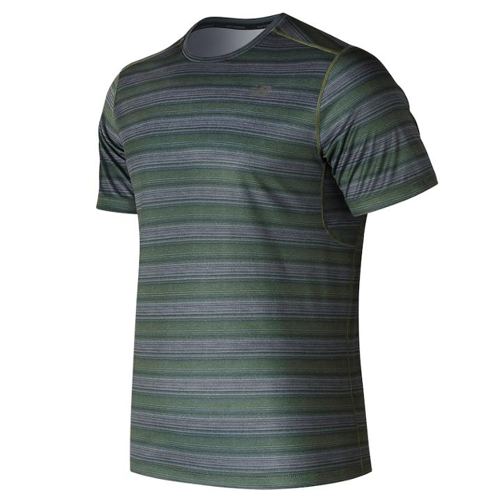 Men's New Balance Anticipate Tee, Size: Xxl, Med Green