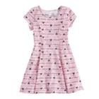 Disney's Minnie Mouse Girls 4-10 Curved Seam Skater Dress By Jumping Beans&reg;, Size: 8, Brt Pink