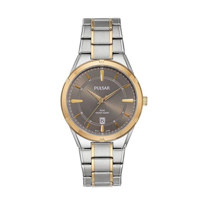 Pulsar Men's Stainless Steel Business Watch - Ps9521, Multicolor