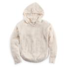 Girls 7-16 & Plus Size Mudd&reg; Lace-up Chenille Sweater Hoodie, Size: 12, White Oth