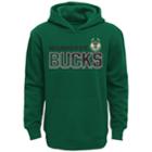 Boys 8-20 Milwaukee Bucks Fleece Hoodie, Size: Xl 18-20, Green