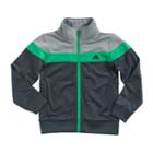 Boys 4-7x Adidas Tricot Colorblock Jacket, Boy's, Size: 4, Dark Grey